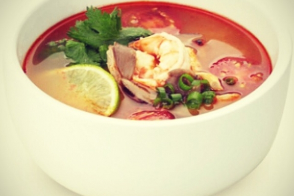 Суп "Том Ям" с морепродуктами